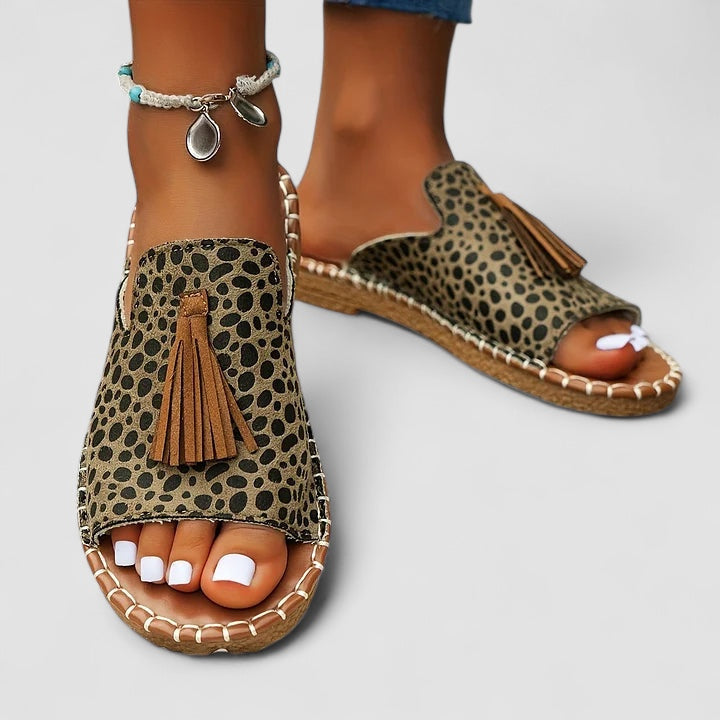 Noavera™ | Leena - Bekväma och Platta Ortopediska Sandaler