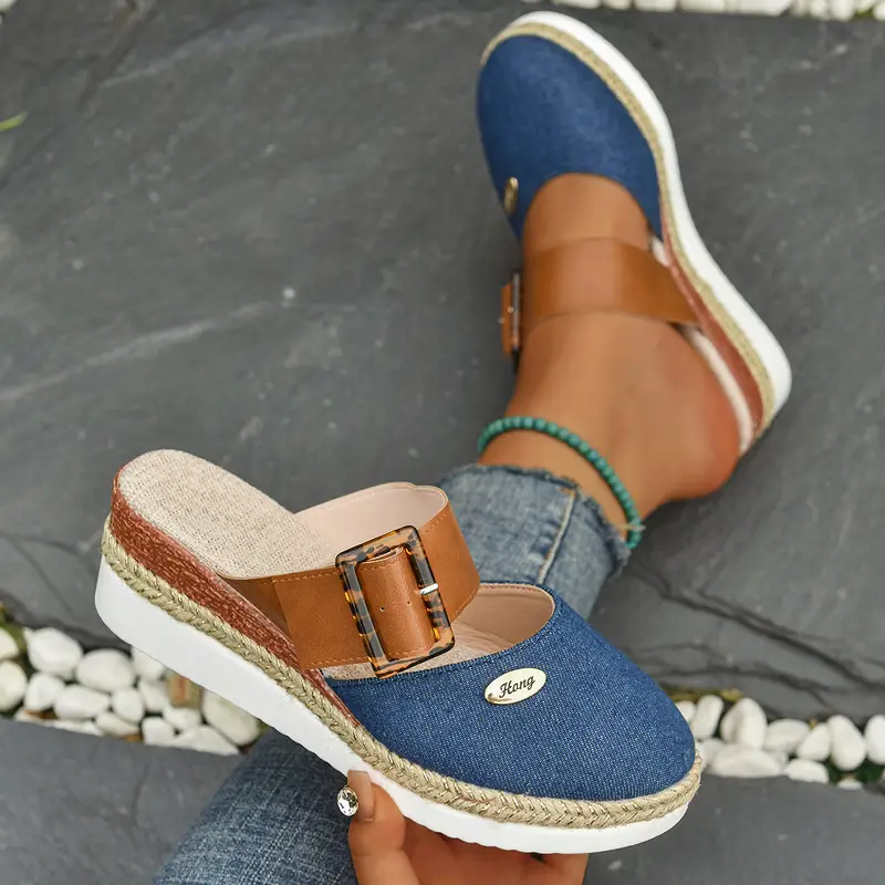 Noavera™ | Antonia - Ortopediska Sandaler med Platå, Ventilerande och Avslappnade