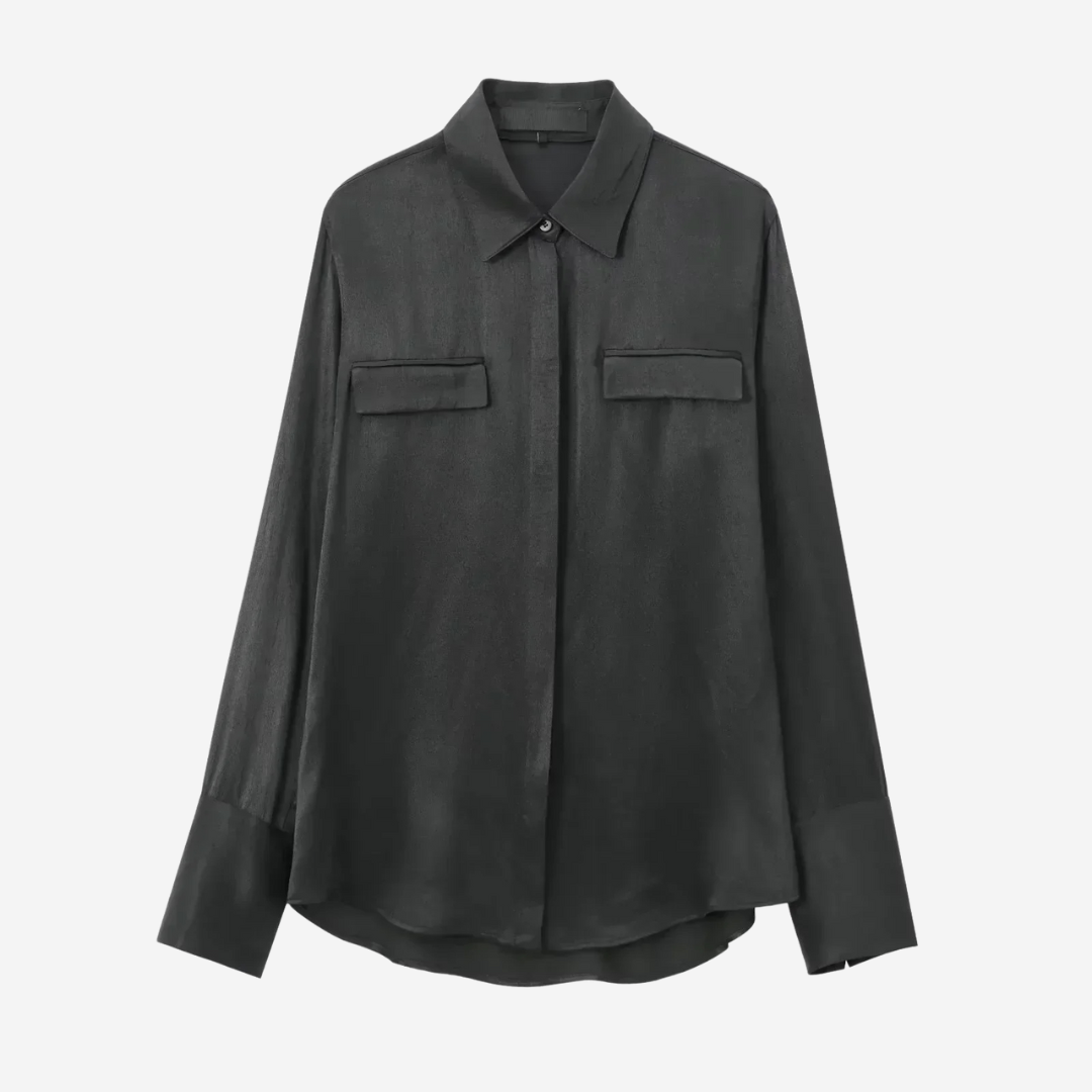 Noavera™ | Silkeslook skjorta