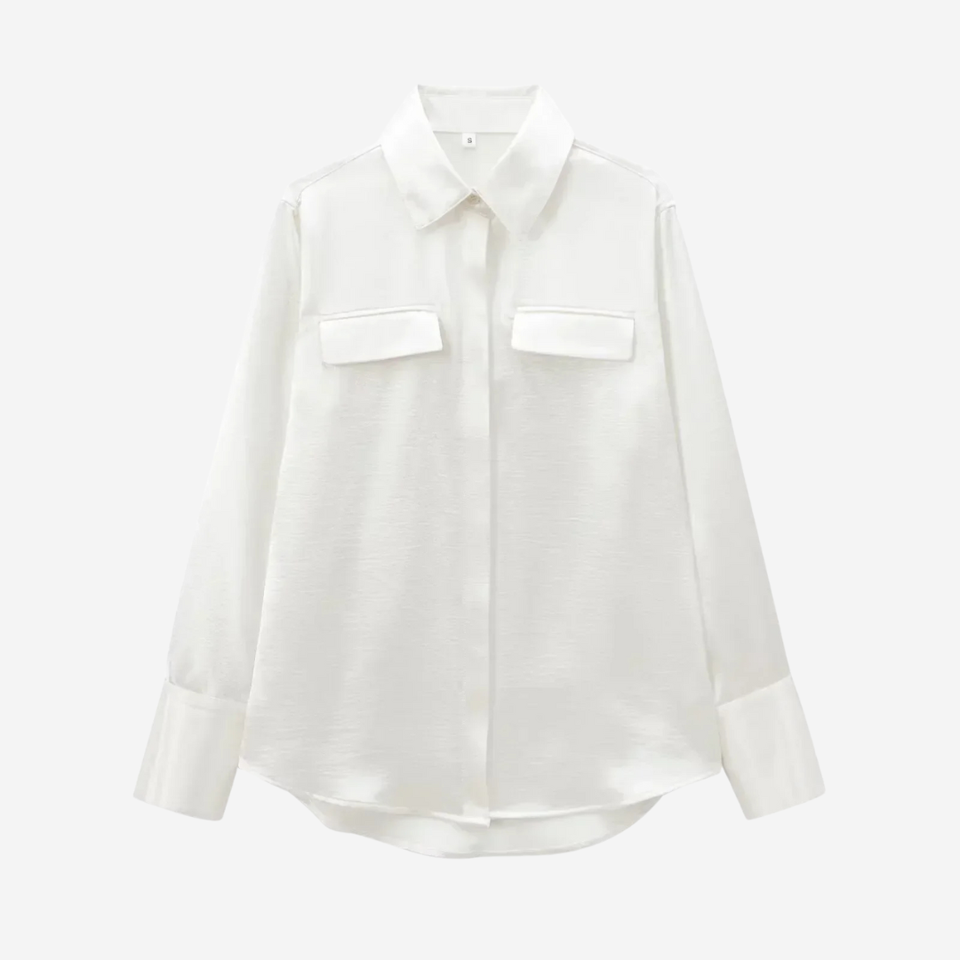 Noavera™ | Silkeslook skjorta