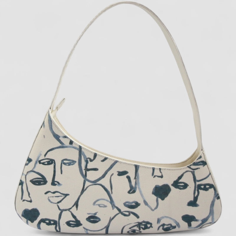 Noavera™ | Axelväska i abstrakt tyg